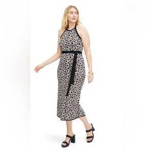 DVF target poppy dress NWT